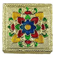 Meenakari wooden stand Big