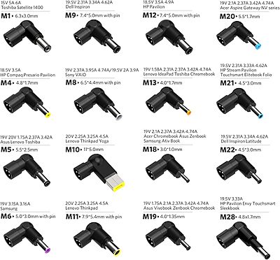 Universal Laptop Charger (90-Days Warranty)