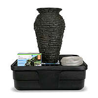 Stacked Slate Urn Fountain Kit - 24" H (61 Cm)