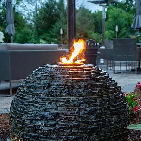 Fire Fountain Add-On Kit For Scalloped Urn
