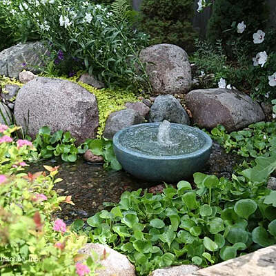 Spillway Basin - Patina - 21" Dia (52 Cm)