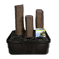 Faux Basalt Column Set Of 3 Fountain Kit - 24",30",36"H (61,76,91 Cm)