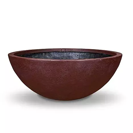 Fountain Bowl - Merlot - 50" Dia (127 Cm) [Eligible For Mixed Qty Break]