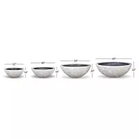 Fountain Bowl - Lunar Gray - 40" Dia (102 Cm)