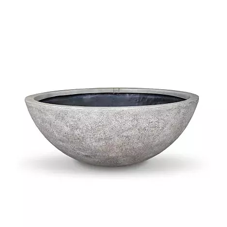 Fountain Bowl - Lunar Gray - 50" Dia (127 Cm) [Eligible For Mixed Qty Break]
