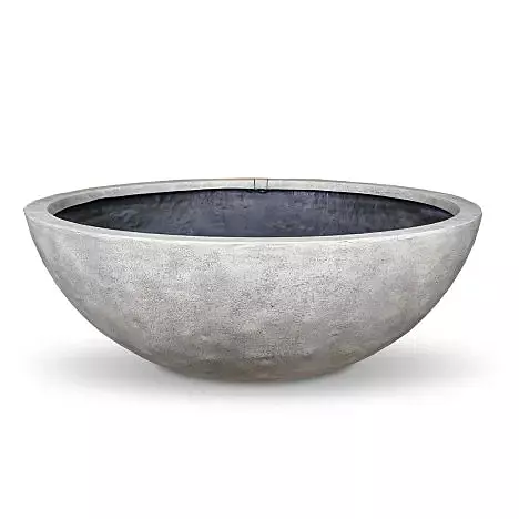 Fountain Bowl - Lunar Gray - 60" Dia (152 Cm) [Eligible For Mixed Qty Break]