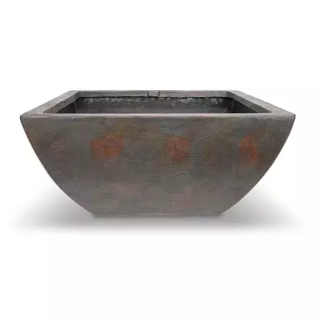 Fountain Bowl - Gray Slate - 27" Sq (69 Cm)