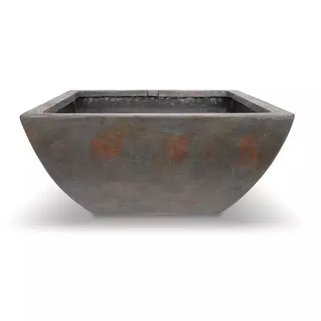 Fountain Bowl - Gray Slate - 27" Sq (69 Cm)
