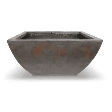 Fountain Bowl - Gray Slate - 27" Sq (69 Cm)