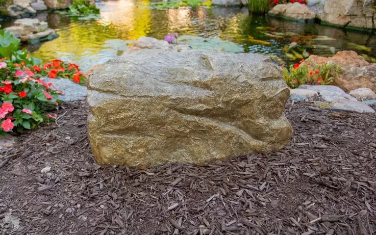 Faux Rock Cover - 25" L X 15" W (63.5 X 38 Cm)