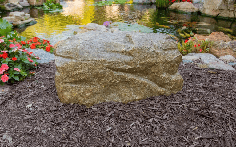 Faux Rock Cover - 25" L X 15" W (63.5 X 38 Cm)