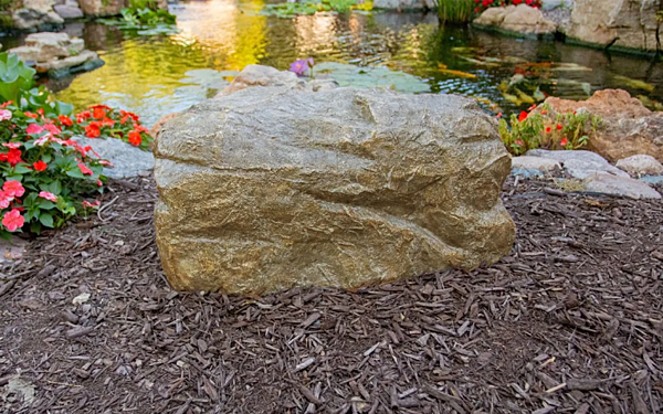 Faux Rock Cover - 30" L X 18" W (76 X 46 Cm)