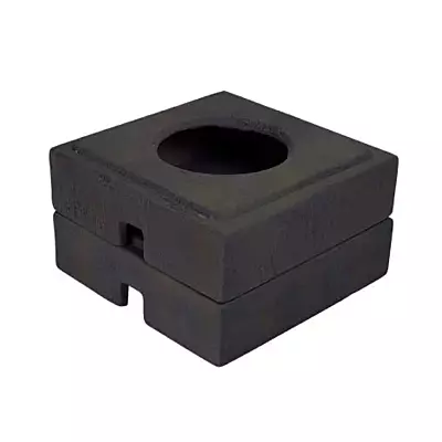 Spillway Bowl Stand - Iron Ore - 4" H (10 Cm) - 2-Pack