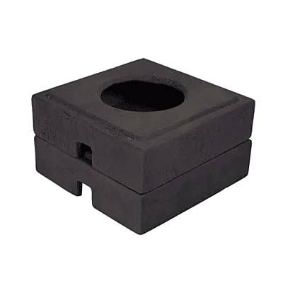 Spillway Bowl Stand - Iron Ore - 4" H (10 Cm) - 2-Pack