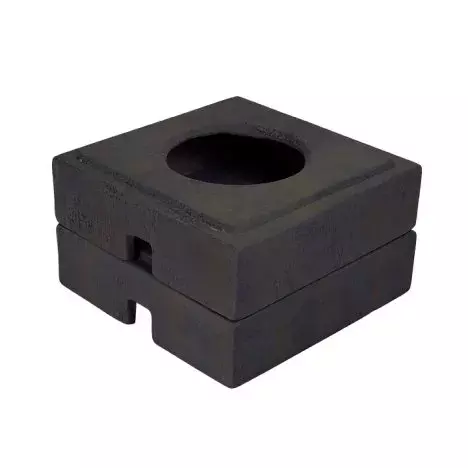 Spillway Bowl Stand - Iron Ore - 4" H (10 Cm) - 2-Pack