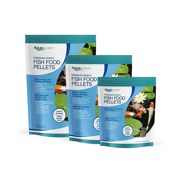 Premium Staple Fish Food-Mixed Pellets - 1.1 Lb / 500 G