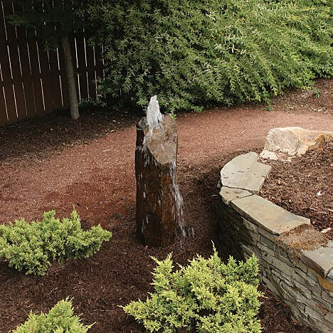 Natural Mongolian Basalt Column 30" H (76 Cm)