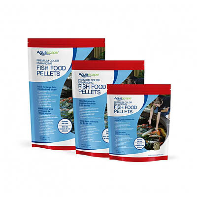 Premium Color Enhancing Fish Food-Small Pellets - 2.2 Lb / 1 Kg