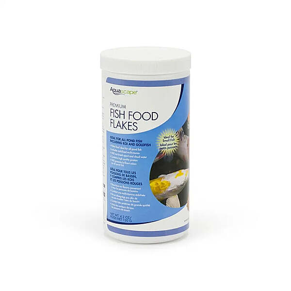 Premium Fish Food Flakes 4.2 Oz / 119 G