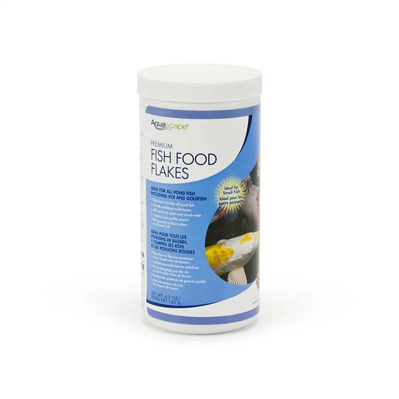 Premium Fish Food Flakes 4.2 Oz / 119 G