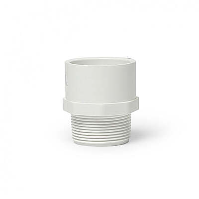 Pvc Male Adapter 1-1/2" Mpt X 1-1/2" Slip