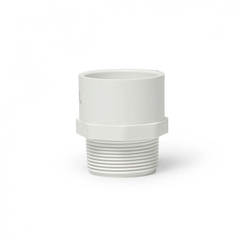 Pvc Male Adapter 1-1/2" Mpt X 1-1/2" Slip