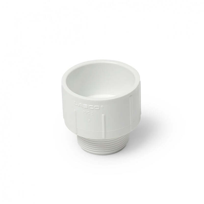 Pvc Male Adapter 1-1/2" Mpt X 2" Slip