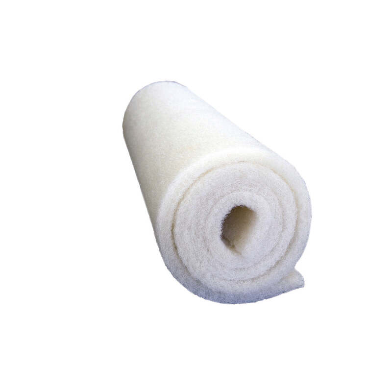Coarse Filter Media Roll - 1.25" Thick - 10' L X 56" W (305 X 142 Cm)