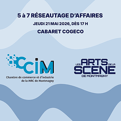 21 mai 2026 : 5 à 7 réseautage et présentation du nouveau Complexe culturel