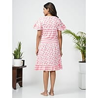 Slumber Jill Love Struck Knee Length Dress (L)
