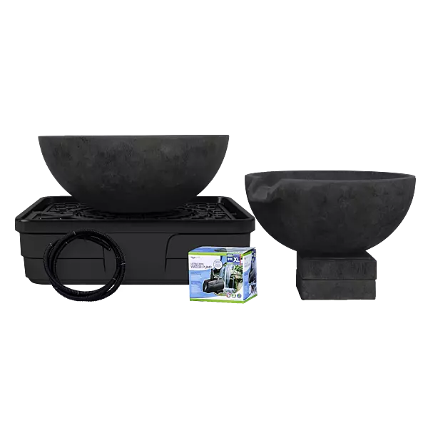 Spillway Bowl And Basin Fountain Kit - Iron Ore - 32"/40" Dia (81/102 CM)