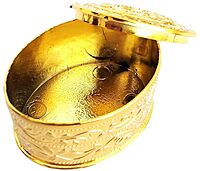 Oval Kumkum Holder
