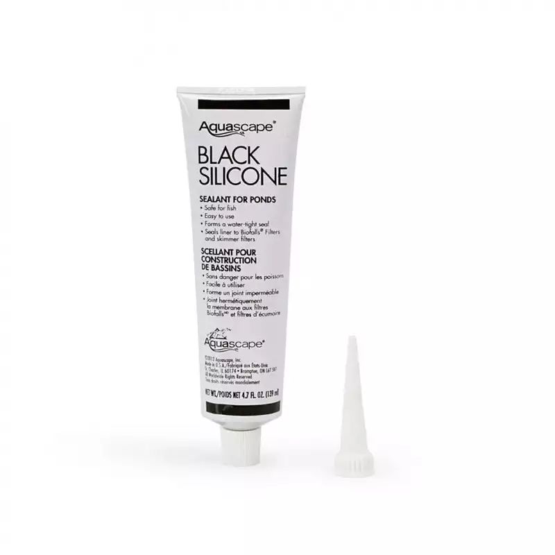 Silicone Sealant-Black - 4.7 Oz / 139 Ml
