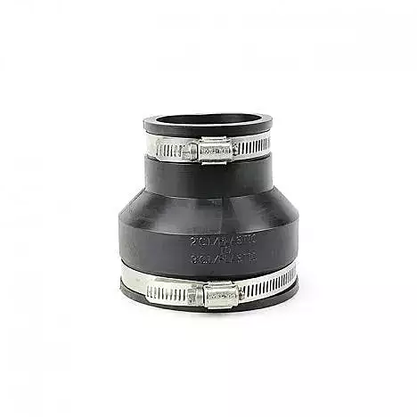 Rubber Reducer Coupling 3" X 2"