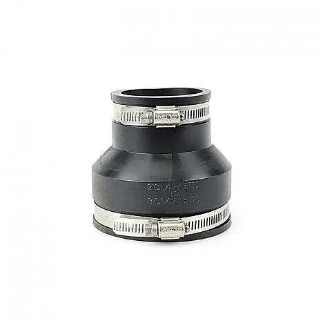 Rubber Reducer Coupling 3" X 2"