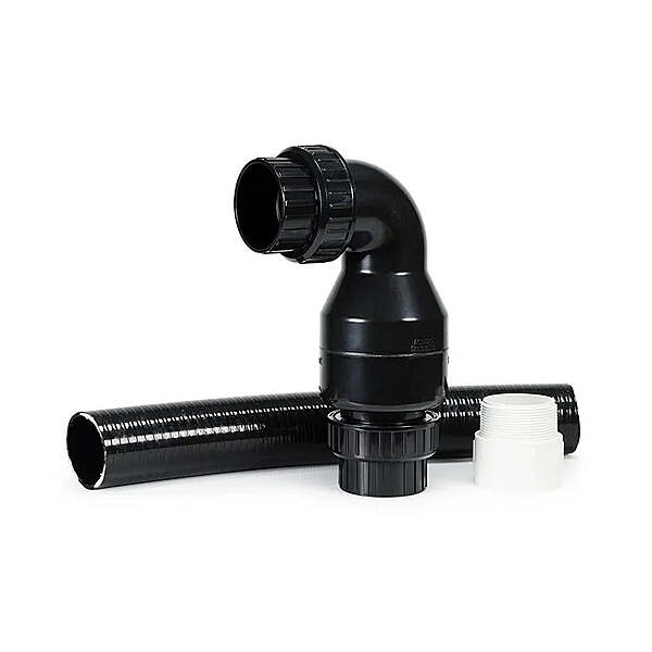 Check Valve Dual Union 3" W/ 3" Pipe & Male Adapter