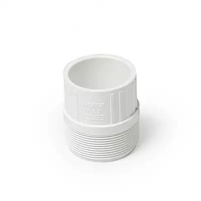 Pvc Male Adapter 2" Mpt X 1-1/2" Slip