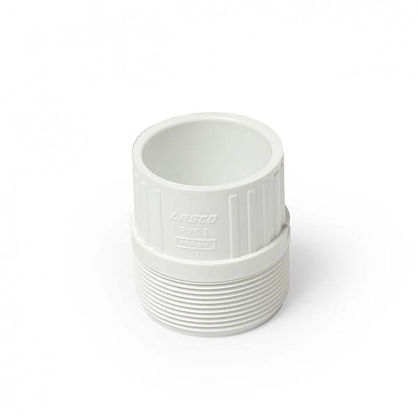Pvc Male Adapter 2" Mpt X 1-1/2" Slip