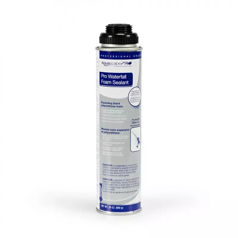 Professional Black Waterfall Foam