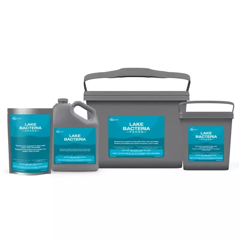 Lake Bacteria Packs (Qty 24) 3 Lb / 1.36 Kg