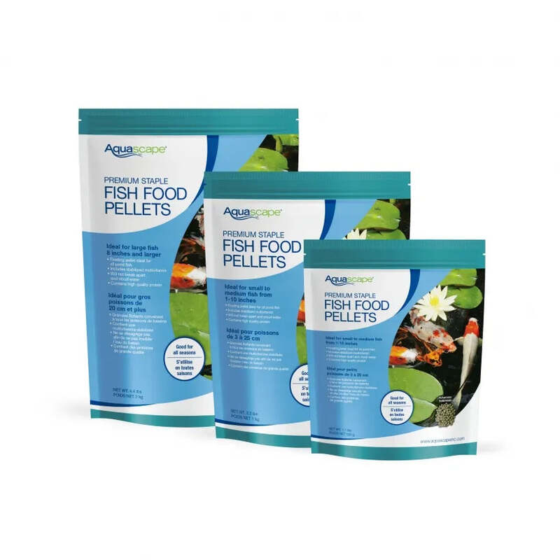 Premium Staple Fish Food-Large Pellets - 44 Lb / 20 Kg