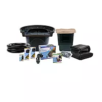Large Pond Kit 21' X 26' W/Aquasurge 4000-8000 Adjustable Flow Pond Pump