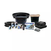Large Pond Kit 21' X 26' W/Sld 5000-9000 Adjustable Flow Pond Pump