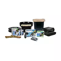 Medium Deluxe Pond Kit 11' X 16' W/Aquasurge 2000-4000 Adjustable Flow Pond Pump