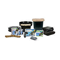 Medium Deluxe Pond Kit 11' X 16' W/Aquasurge 2000-4000 Adjustable Flow Pond Pump