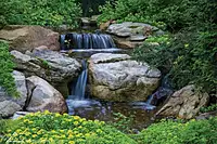 Medium Deluxe Pondless Waterfall Kit 16' Stream W/Aquasurge 2000-4000 Adjustable Flow Pond Pump