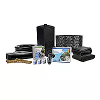 Large Deluxe Pondless Waterfall Kit 26' Stream W/Aquasurge 4000-8000 Adjustable Flow Pond Pump