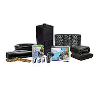 Large Deluxe Pondless Waterfall Kit 26' Stream W/Aquasurge 4000-8000 Adjustable Flow Pond Pump