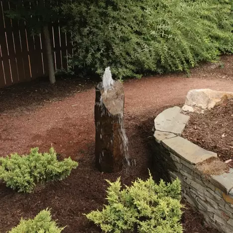 Natural Mongolian Basalt Column 24" H (61 Cm)