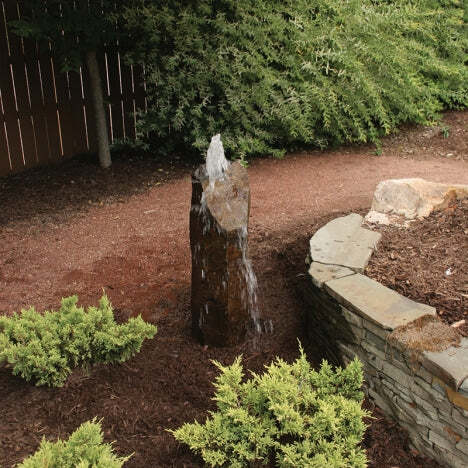 Natural Mongolian Basalt Column 24" H (61 Cm)